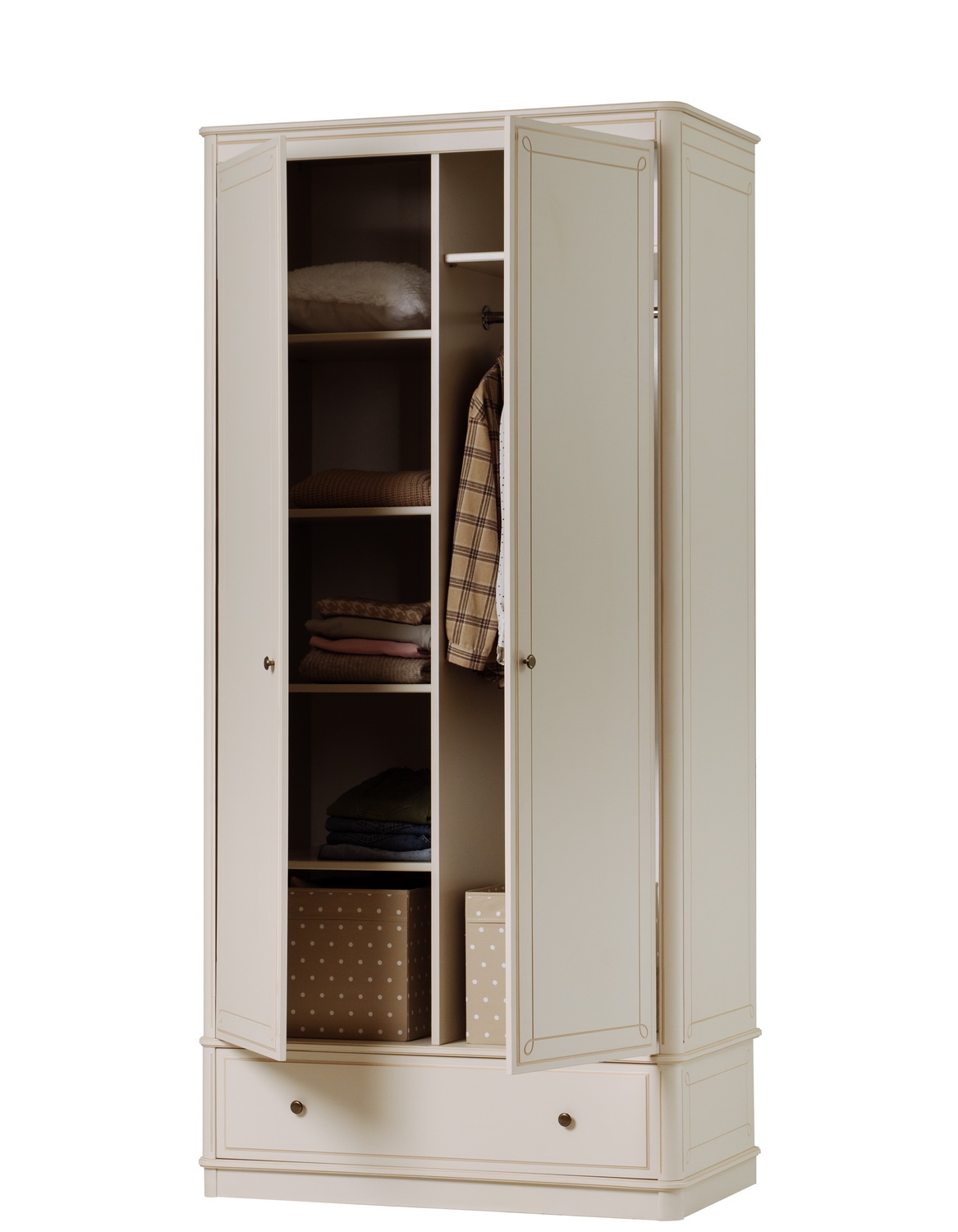 Шкаф 2 дверный мдф Бетти 2-ств №2