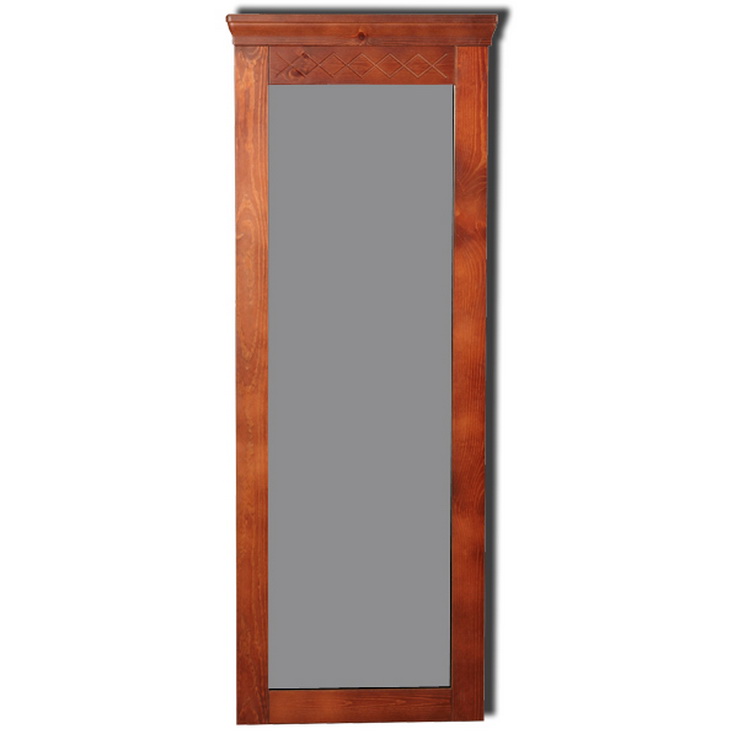 Зеркало прямоугольное тёмное Дания №2