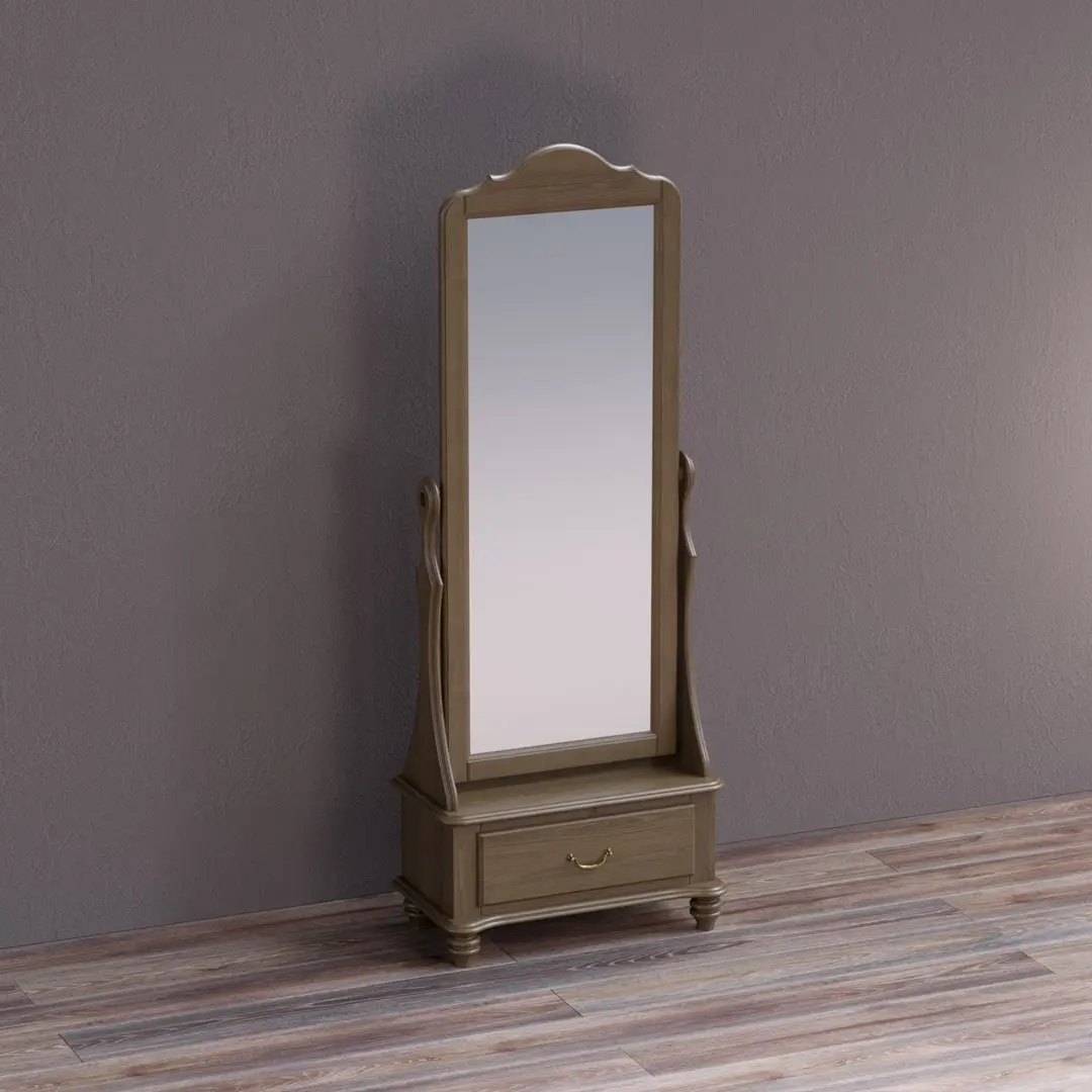 Тумба Скандия с зеркалом поворотным 1.18.04