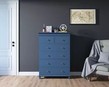 Комод с 6 ящиками высокий "Jules Verne"