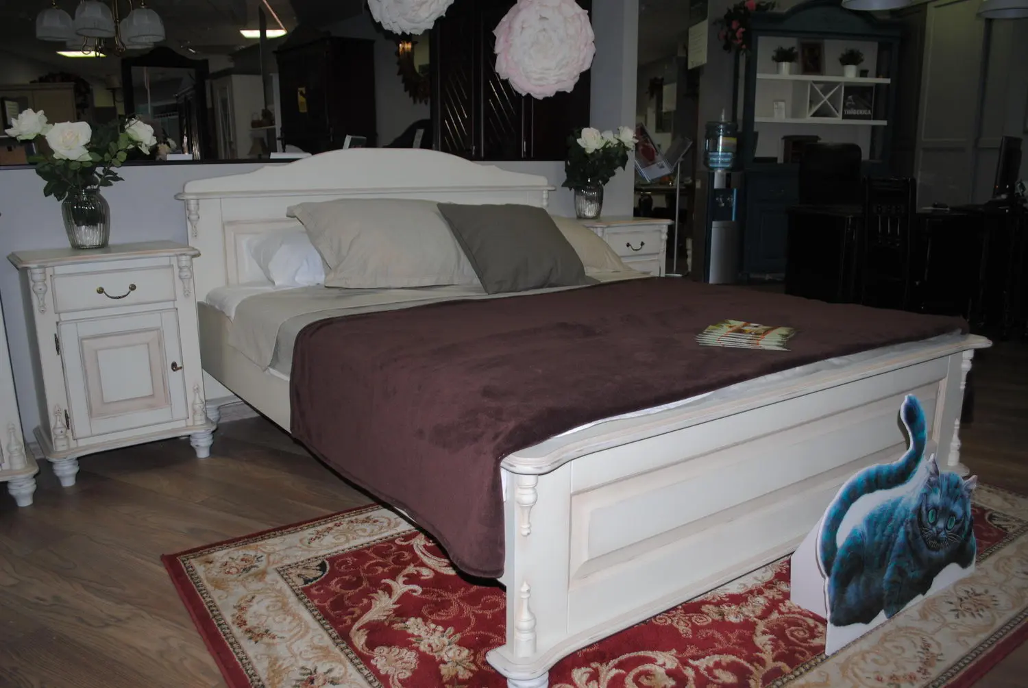 Кровать массив сосны Скандия 1600х2000 с низкой спинкой 12.2.05