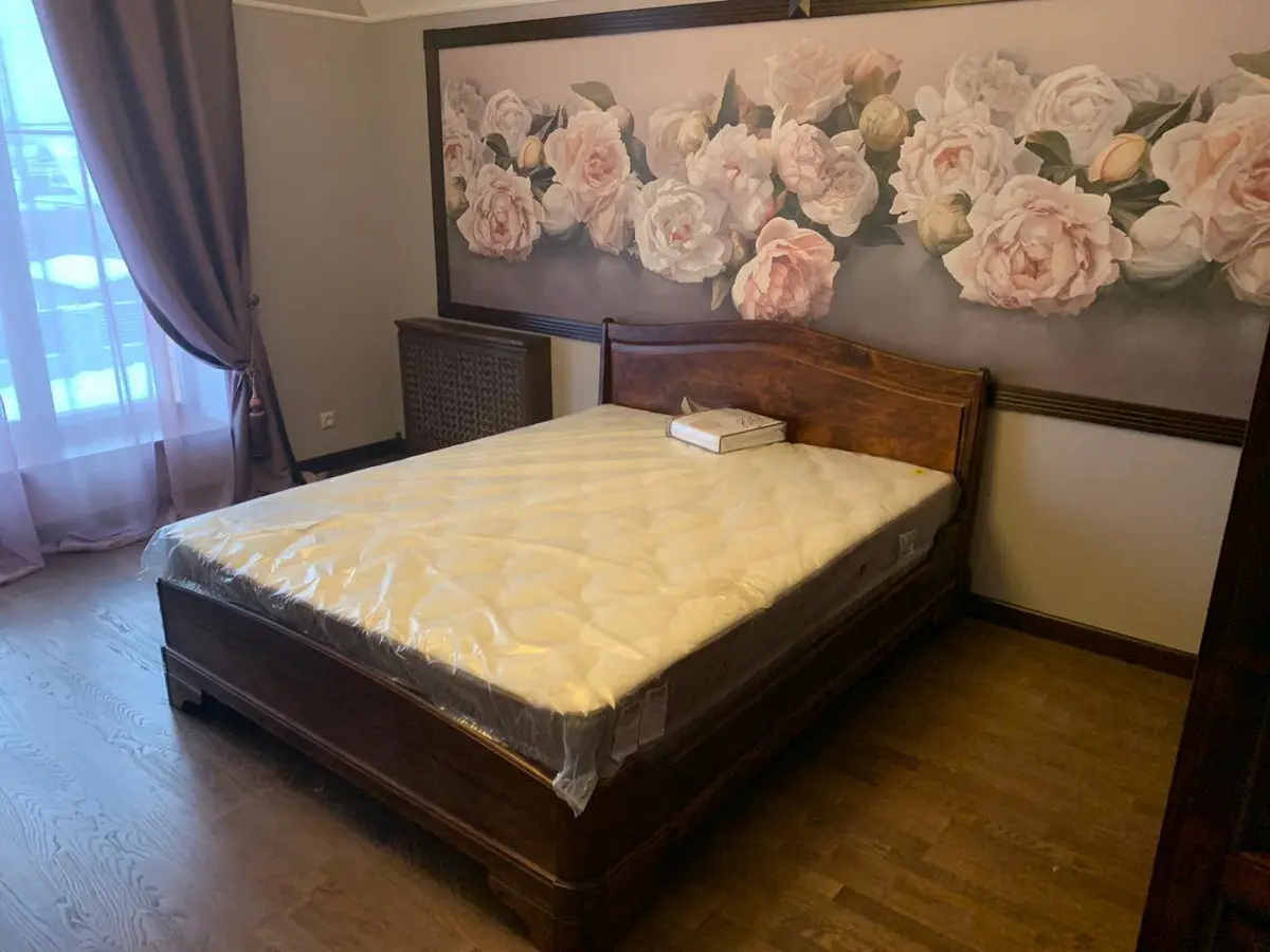 Кровать массив ольхи Луи Филипп ОВ 03 2000х2200