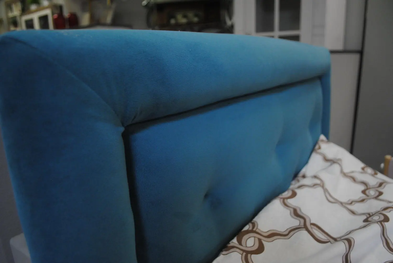 Кровать Классик-2/1 с мягким изголовьем 800х2000