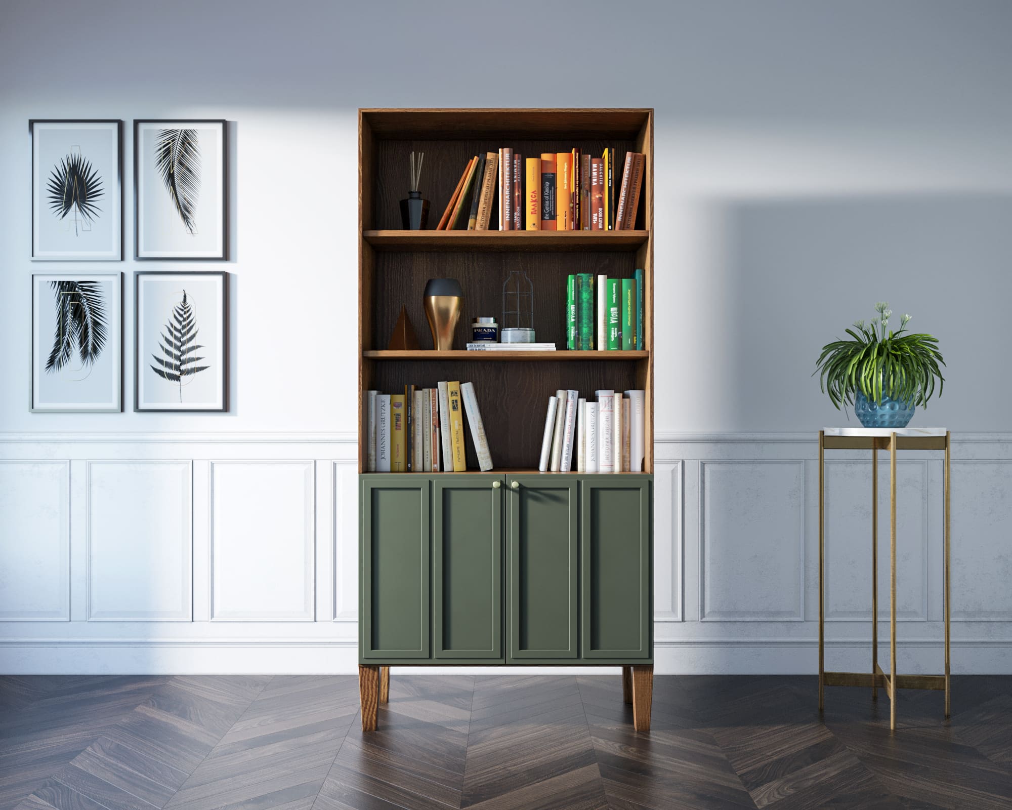 Стеллаж двухстворчатый "Andersen"