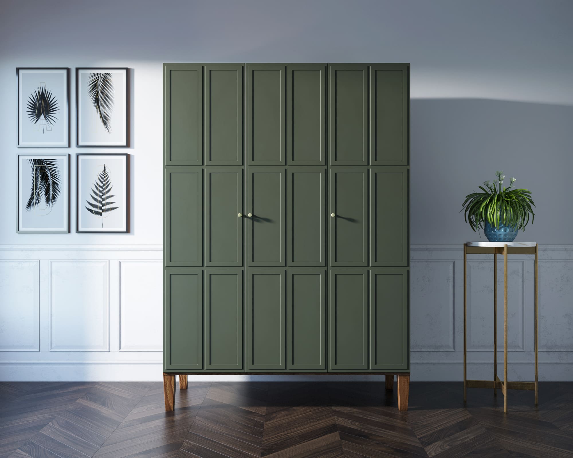 Шкаф массив "Andersen" трехстворчатый