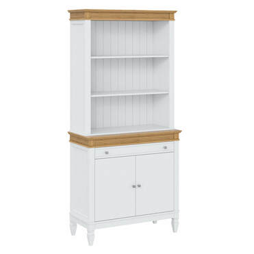 Буфет "Ольса" 200/221 (белый лак/антик 24)