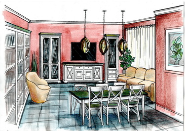 Гостиная Форест