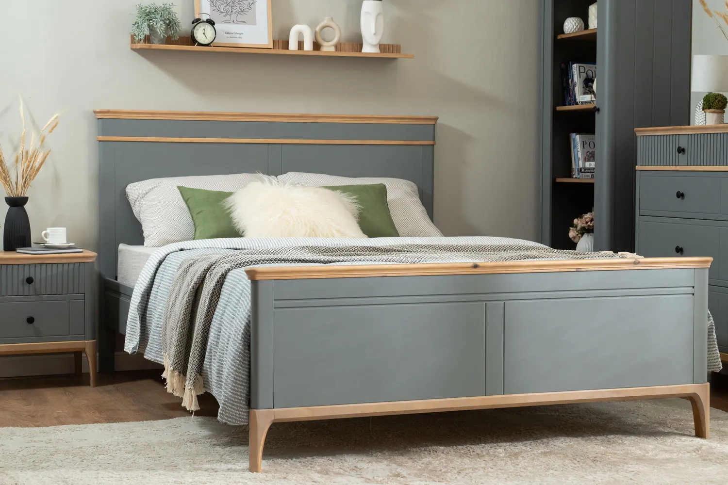 Кровать массив сосны Грета №13 900х2000